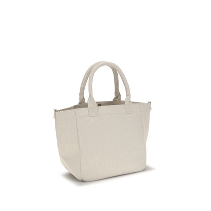 Ganni Beige Polyester Shoulder Bag