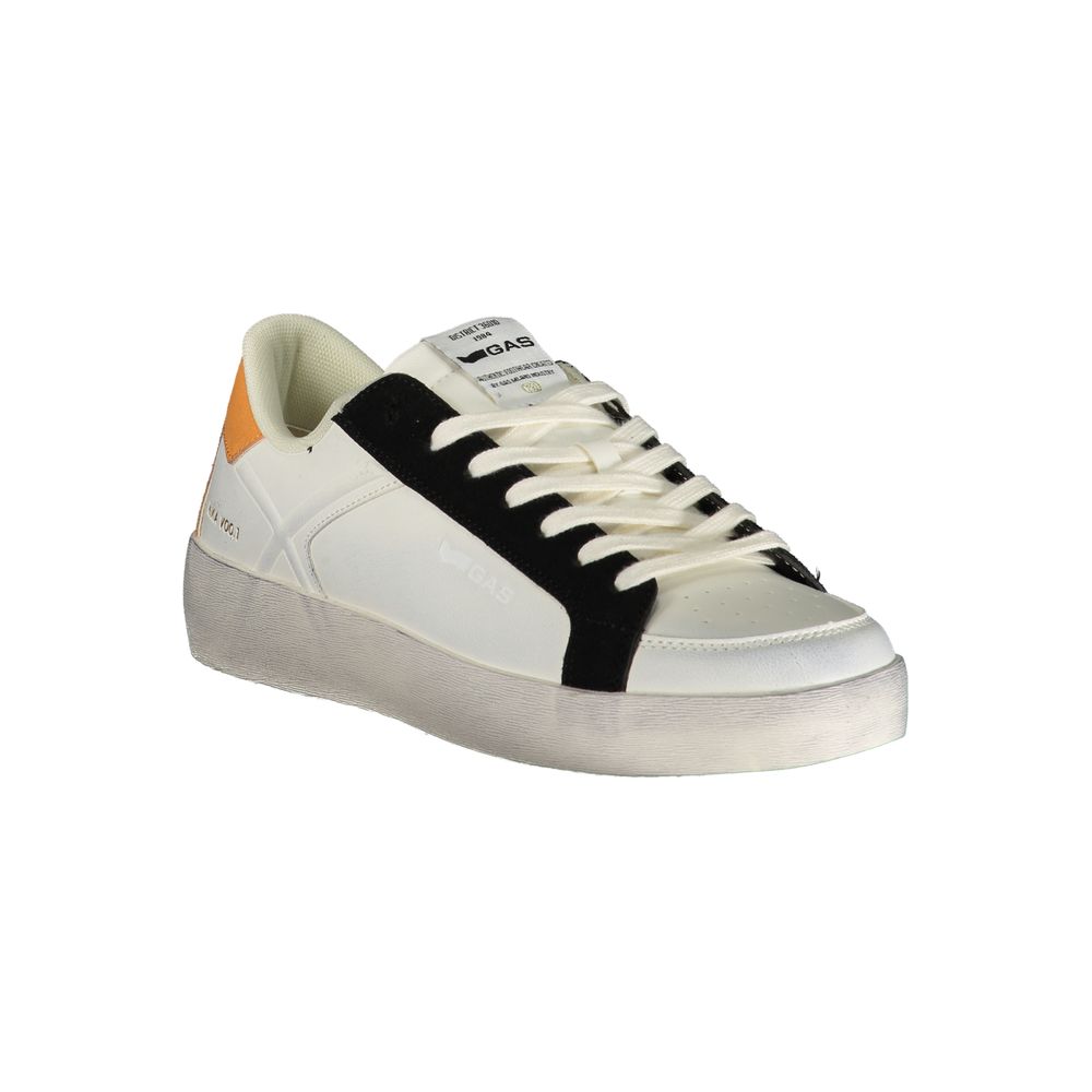 Gas White Polyurethane Men's Sneaker