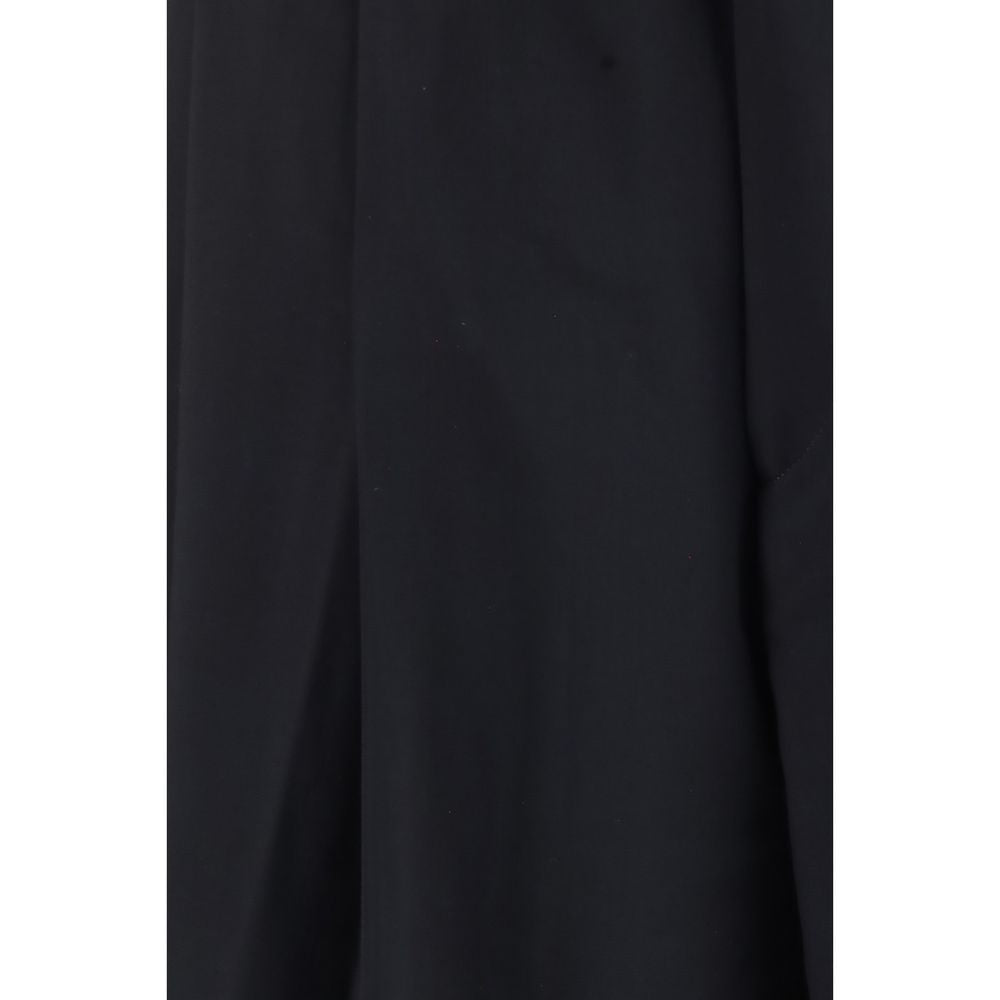 Giorgio Armani Blue Wool Oves Aries Dress Pants