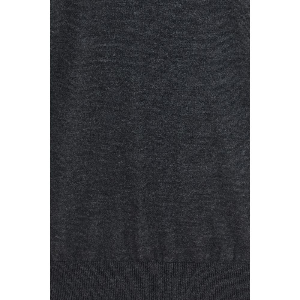 Giorgio Armani Gray Cashmere Turtleneck