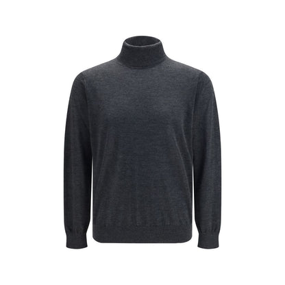 Giorgio Armani Gray Cashmere Turtleneck