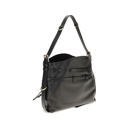 Givenchy Black Calf Leather Bos Taurus Backet Bag