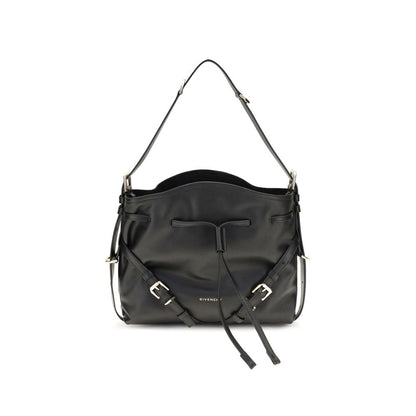 Givenchy Black Calf Leather Bos Taurus Backet Bag