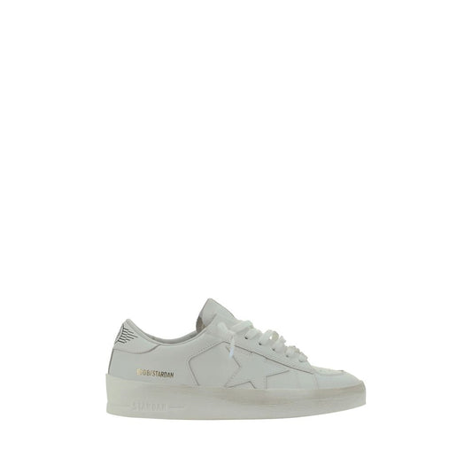 Golden Goose White Goatskin Sneakers