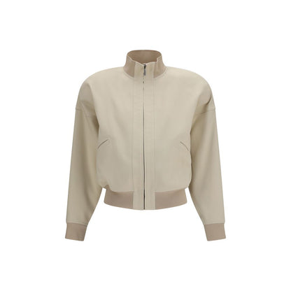 Gucci Beige Cotton Bomber