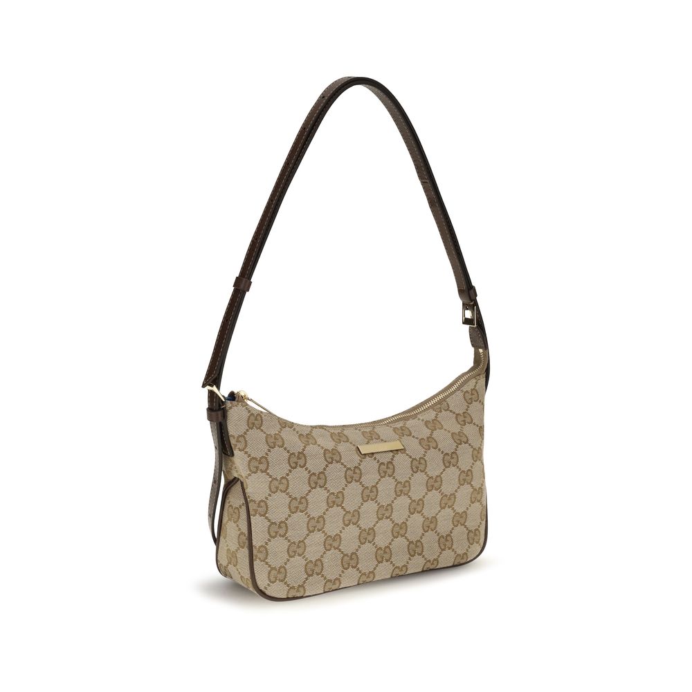 Gucci Beige Fabric Handbag