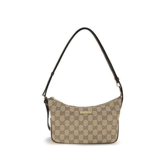 Gucci Beige Fabric Handbag