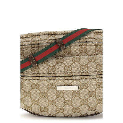 Gucci Beige Fabric Shoulder Bag