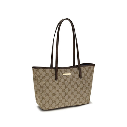 Gucci Beige Polyester Shoulder Bag