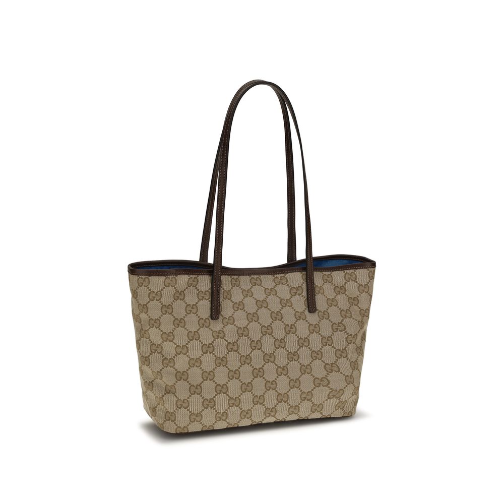 Gucci Beige Polyester Shoulder Bag
