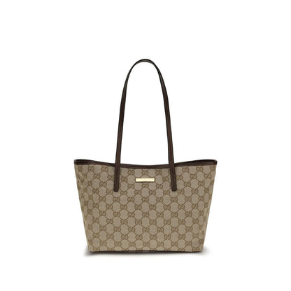 Gucci Beige Polyester Shoulder Bag