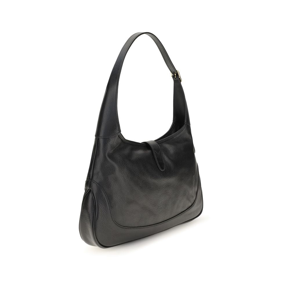 Gucci Black Calf Leather Bos Taurus Shoulder Bag