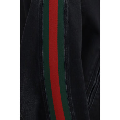 Gucci Black Cotton Biker Jacket