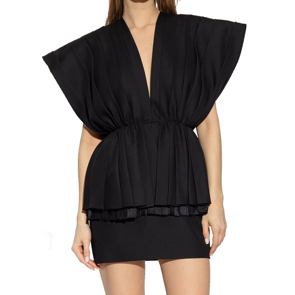 Gucci Black Wool Cocktail Dress
