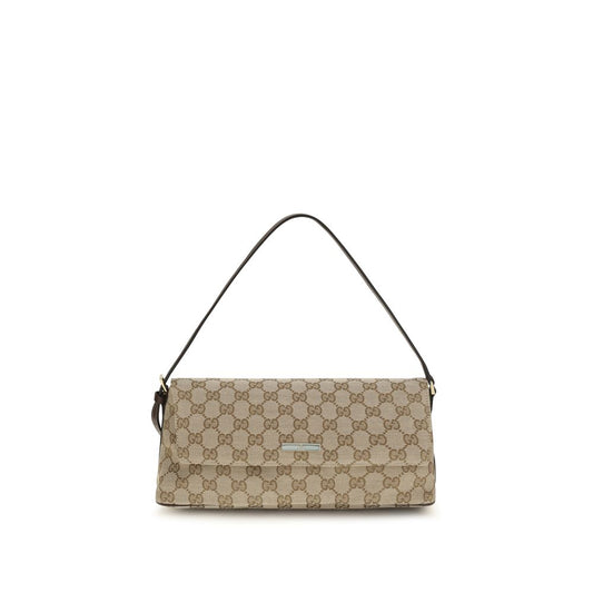 Gucci Brown Fabric Handbag