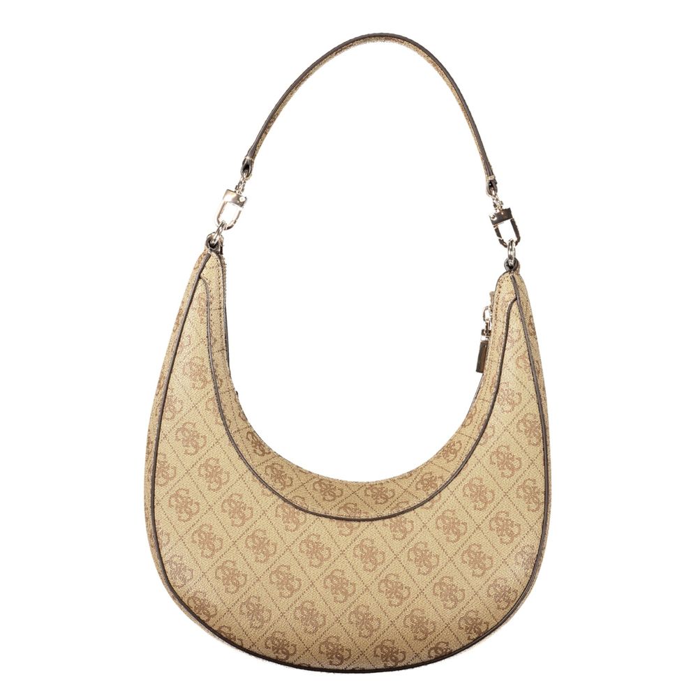 Guess Jeans Beige Polyurethane Women's Bag