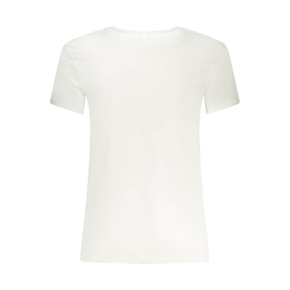 Guess Jeans Bianco Cotton Men T-Shirt