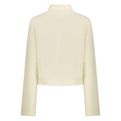 Guess Jeans Bianco Polyester Donna Sweatshirt