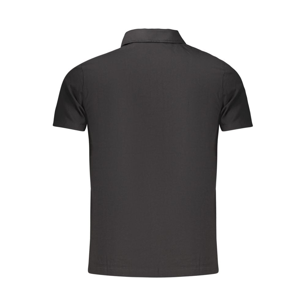 Guess Jeans Black Cotton Men's Polo