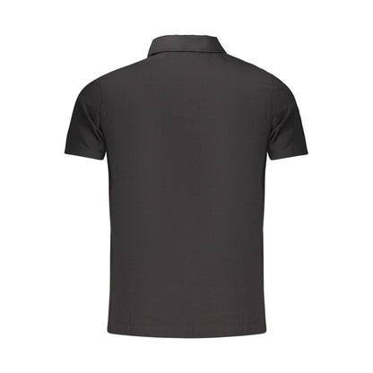 Guess Jeans Black Cotton Men's Polo