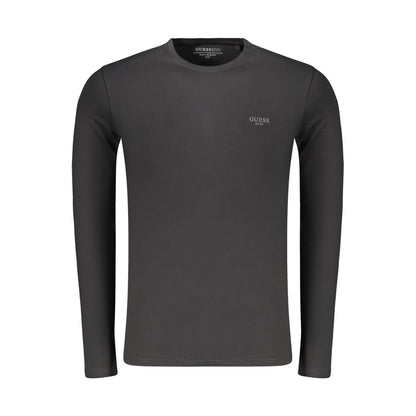 Guess Jeans Black Cotton Men's T-Shirt