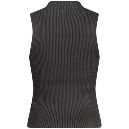 Guess Jeans Black Cotton Women Tank Top