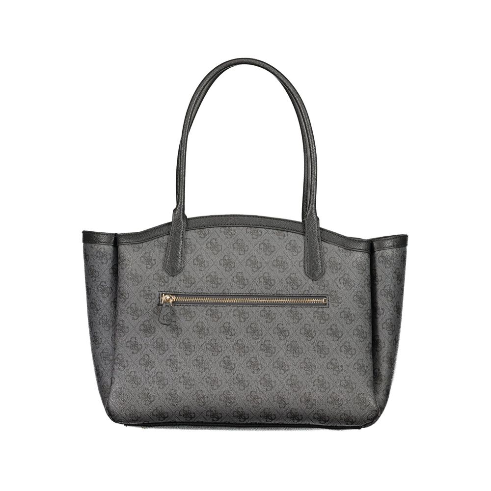 Guess Jeans Black Polyethylene Handbag