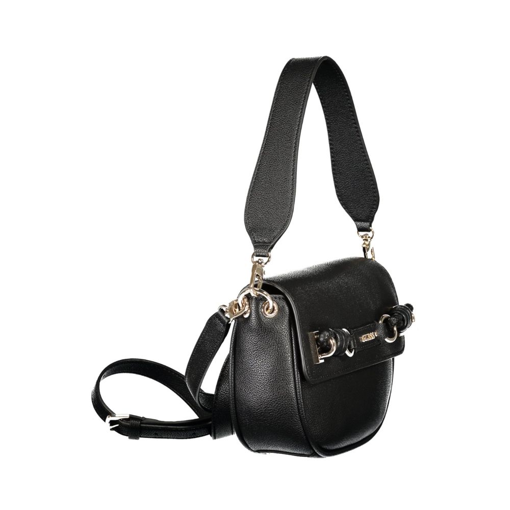 Guess Jeans Black Polyethylene Handbag
