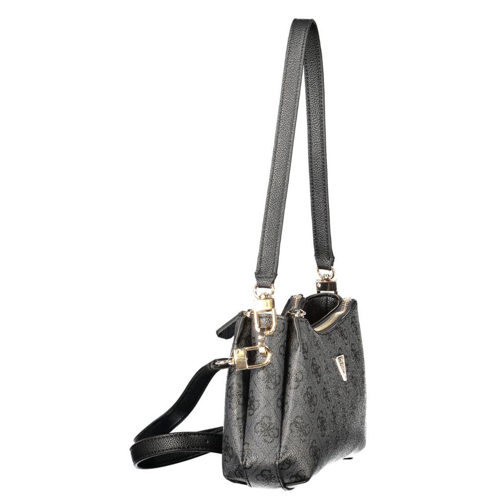 Guess Jeans Black Polyethylene Handbag