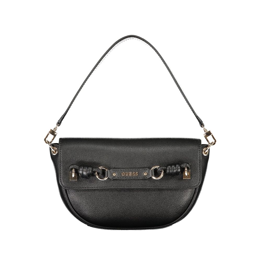 Guess Jeans Black Polyethylene Handbag