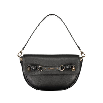 Guess Jeans Black Polyethylene Handbag