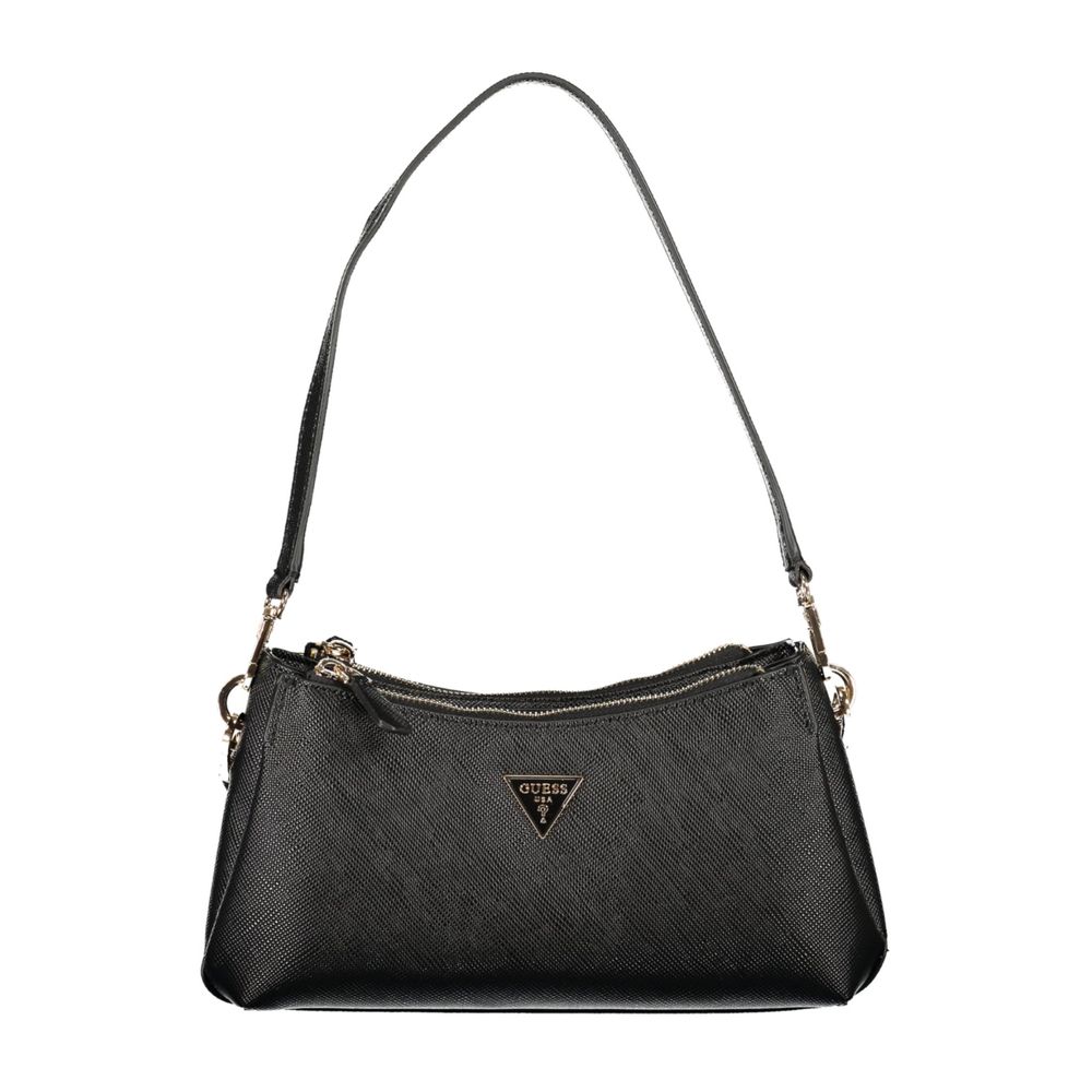 Guess Jeans Black Polyethylene Handbag