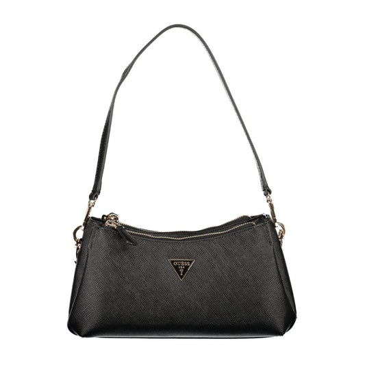Guess Jeans Black Polyethylene Handbag
