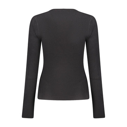 Guess Jeans Black Viscose Women's Sweater