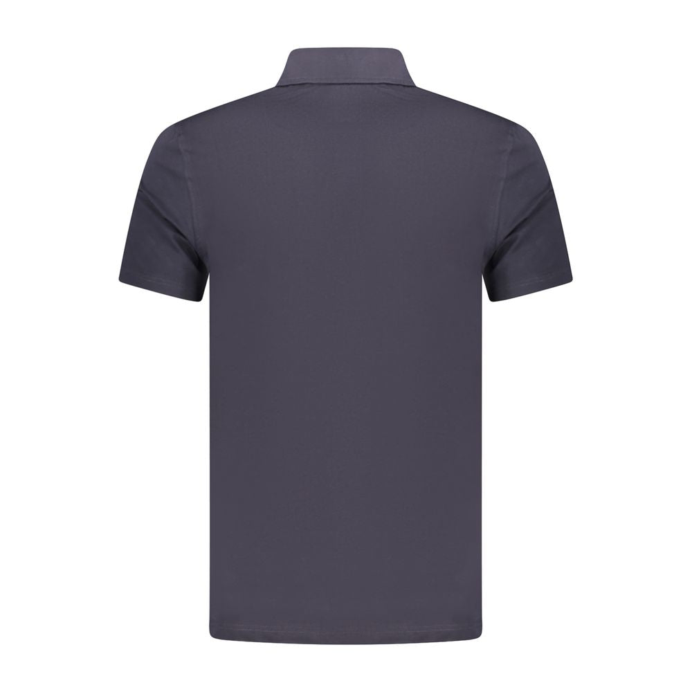 Guess Jeans Blue Cotton Mens Polo Shirt