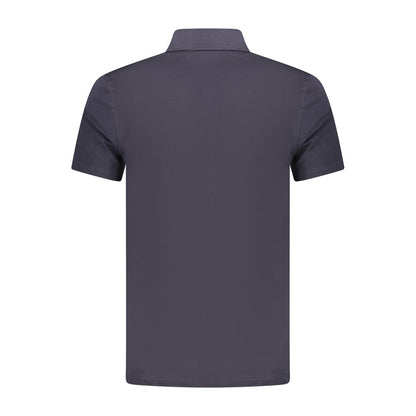 Guess Jeans Blue Cotton Mens Polo Shirt