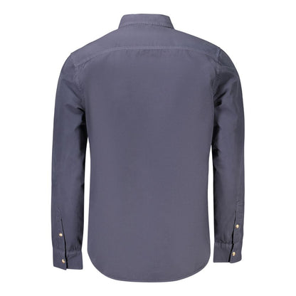 Guess Jeans Blue Cotton Men's Shirt