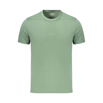 Guess Jeans Green Cotton Men's T-Shirt