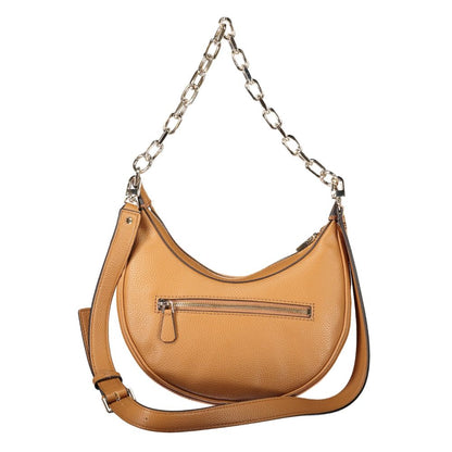 Guess Jeans Marrone Poliuretano Women Handbag