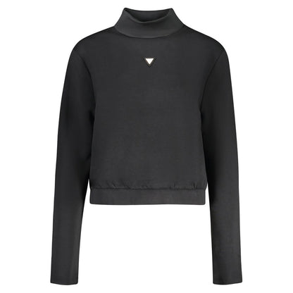 Guess Jeans Nero Poliestere Women's Sweatshirt