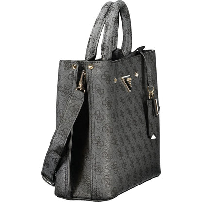 Guess Jeans Nero Poliuretano Donna Bag