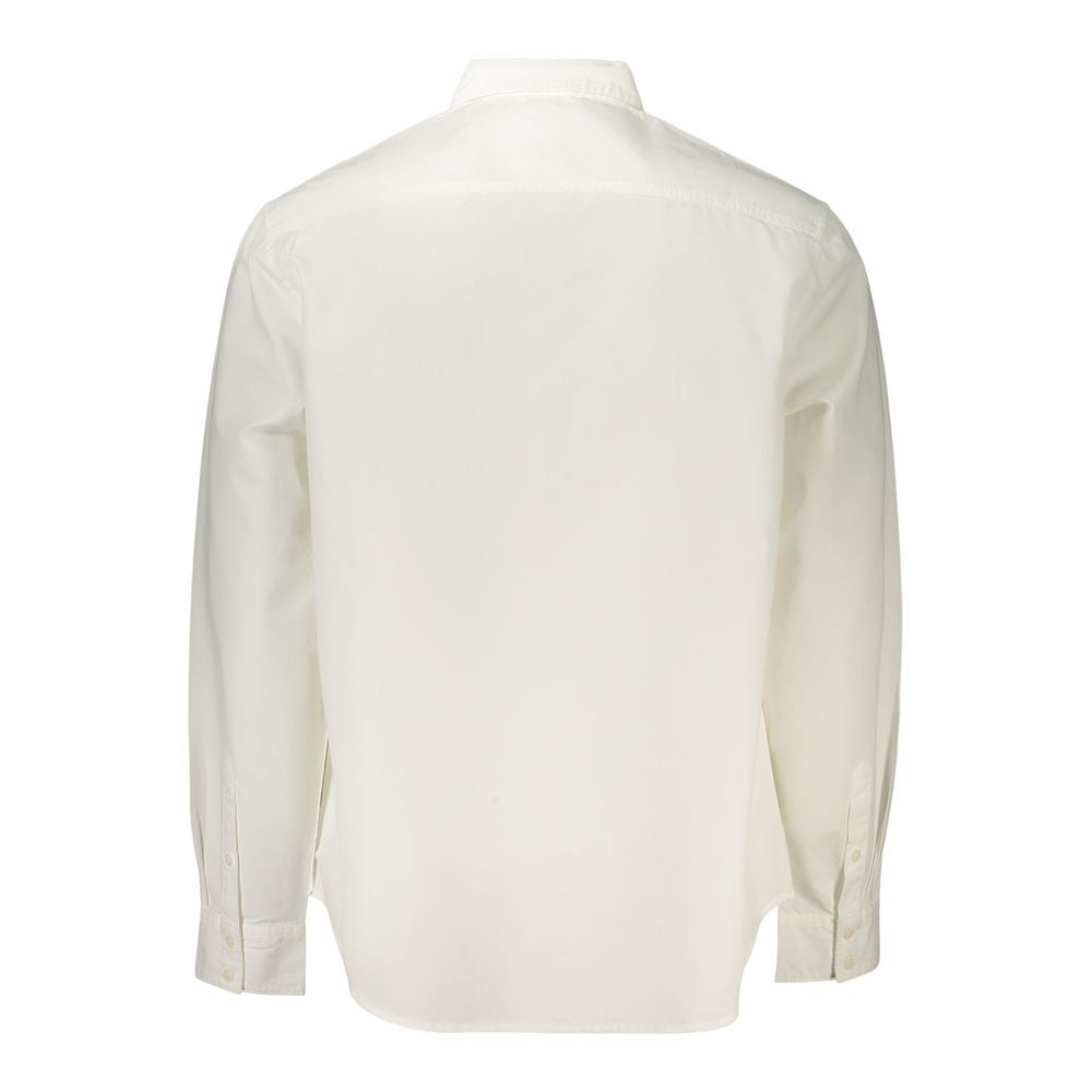 Guess Jeans White Cotton Men's Shirt