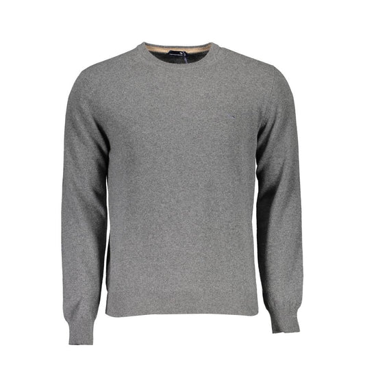 Harmont & Blaine Grigio Wool Men Sweater