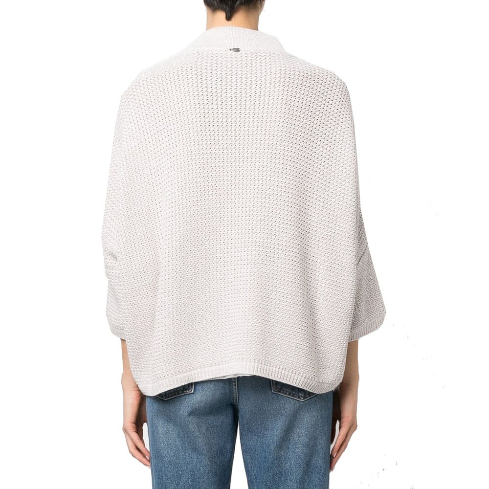 Herno Beige Cotton Cardigan