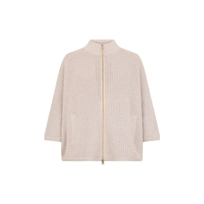 Herno Beige Cotton Cardigan