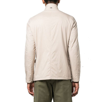 Herno Beige Polyamide Full-Length Jacket