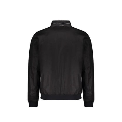 Herno Black Cotton Full-Length Jacket
