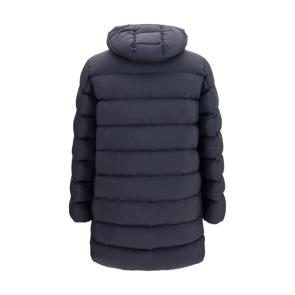 Herno Black Polyamide Full-Length Jacket