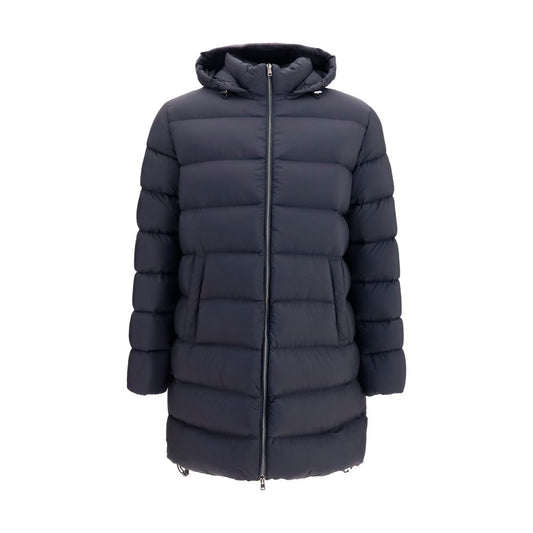 Herno Black Polyamide Full-Length Jacket