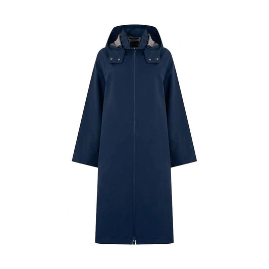Herno Blue Polyester Coat